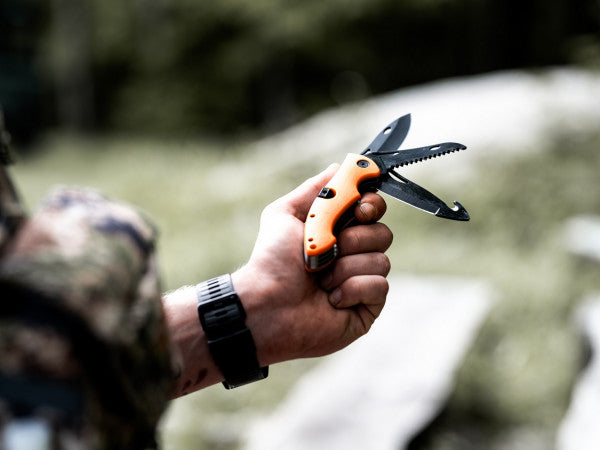 PUMA XP Trifecta 3-Klingen Schliessmesser, orange