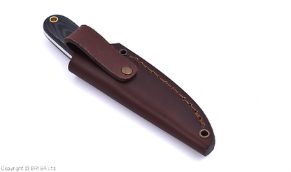 Brisa Überlebensmesser Necker 70 - Schwarz Micarta