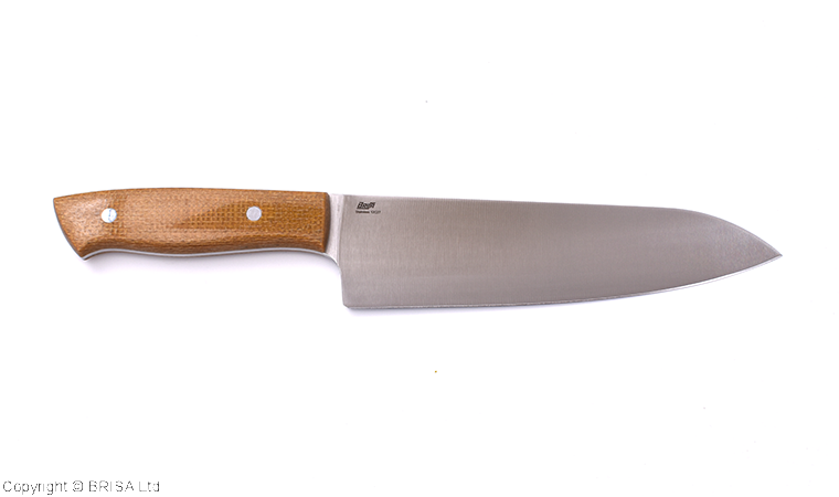 Brisa Santoku Küchenmesser Chef 185 - Micarta