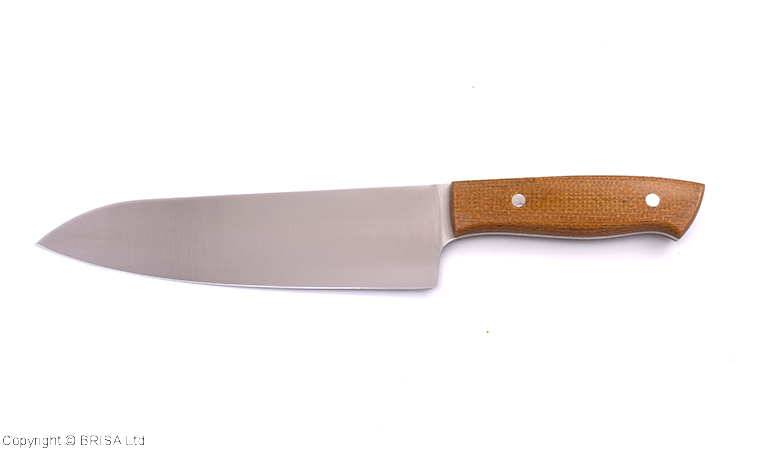 Brisa Santoku Küchenmesser Chef 185 - Micarta